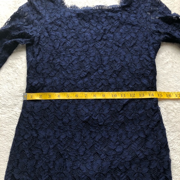 Diane von Furstenberg Zarita Lace Sheath Dress - Picture 13 of 15